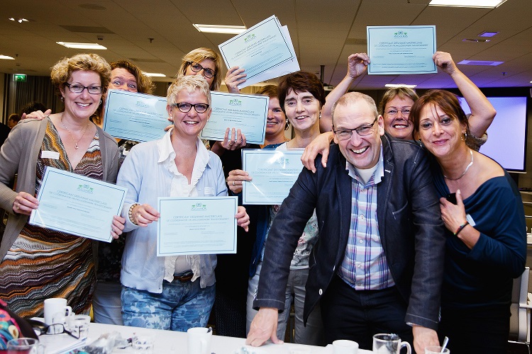 uitreiking certificaat master